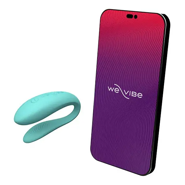 We-Vibe Sync Go Turquoise Vibromasseur Connecté