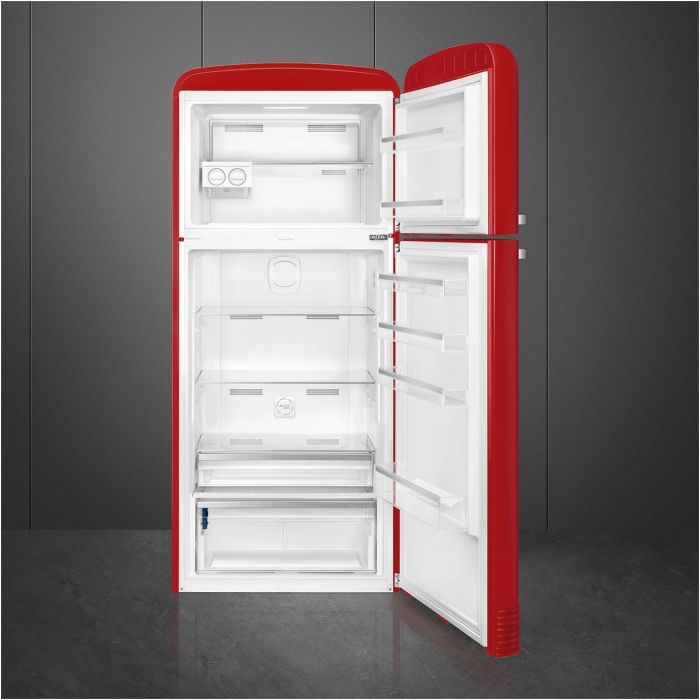 SMEG Kühl-Gefrierkombination 50's Retro Style FAB50RRD5 Rot