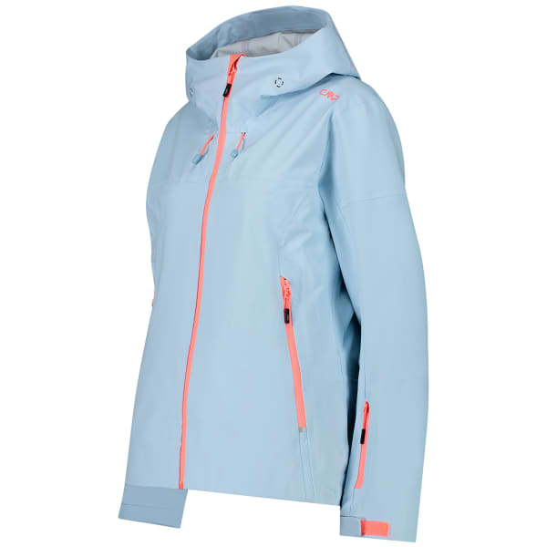 Veste de ski CMP W JKT FIX HOOD CRISTALL BLUE