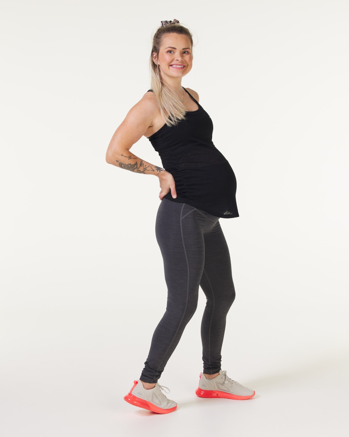 LEVITY Spacedye Tights Grey