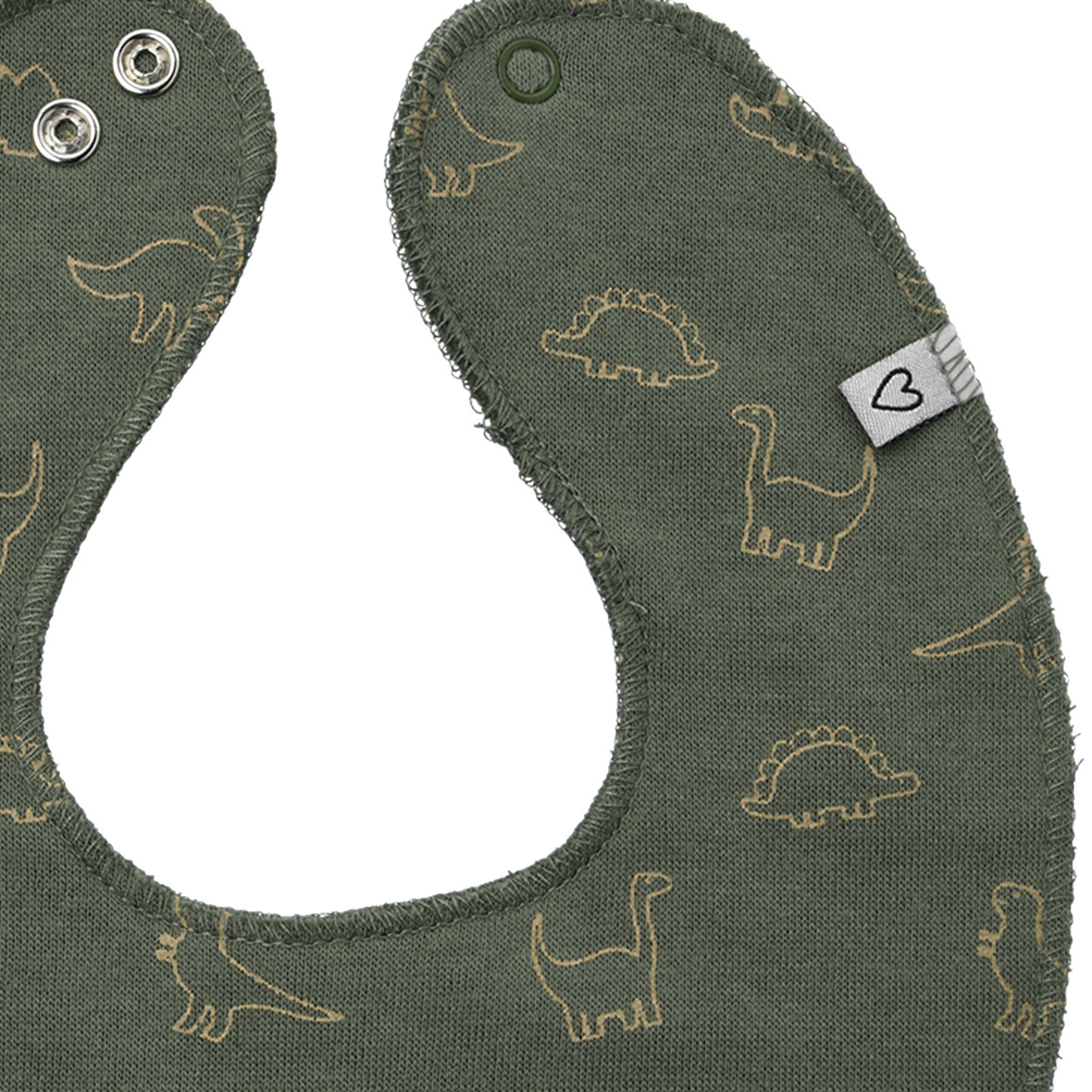 Topomini Baby Bandana mit Print dunkelgrau