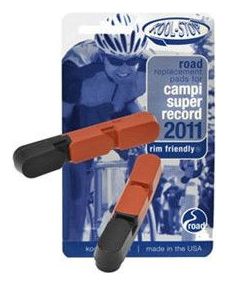 PATIN DE REMPLACEMENT KOOL STOP CAMPAGNOLO SUPER RECORD - BI MATIERE (paire)