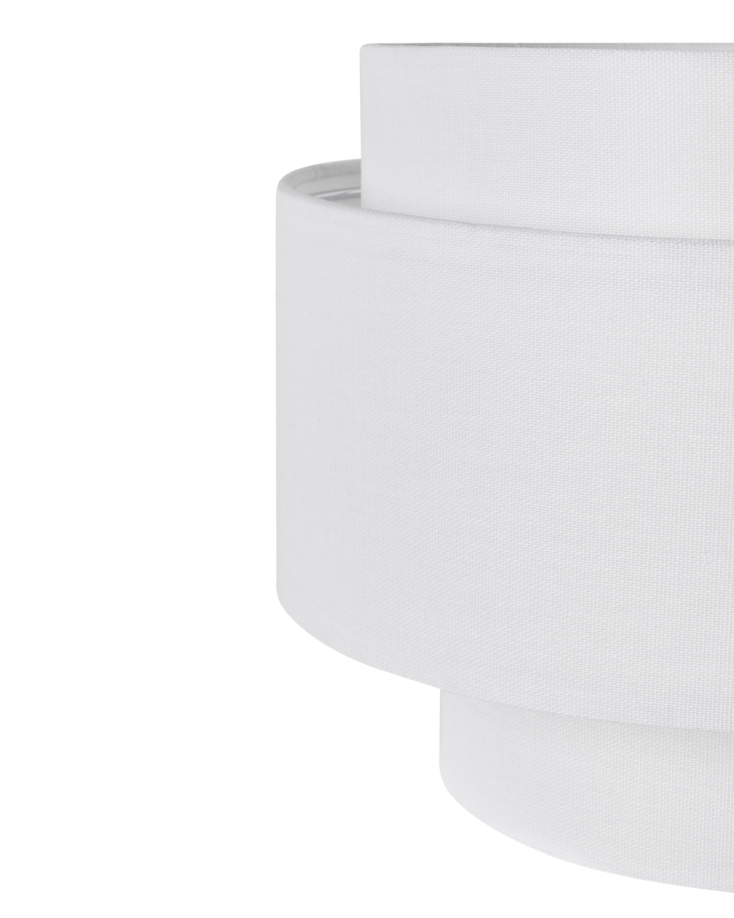 Hanglamp LUKAGO Linnen Gebroken wit