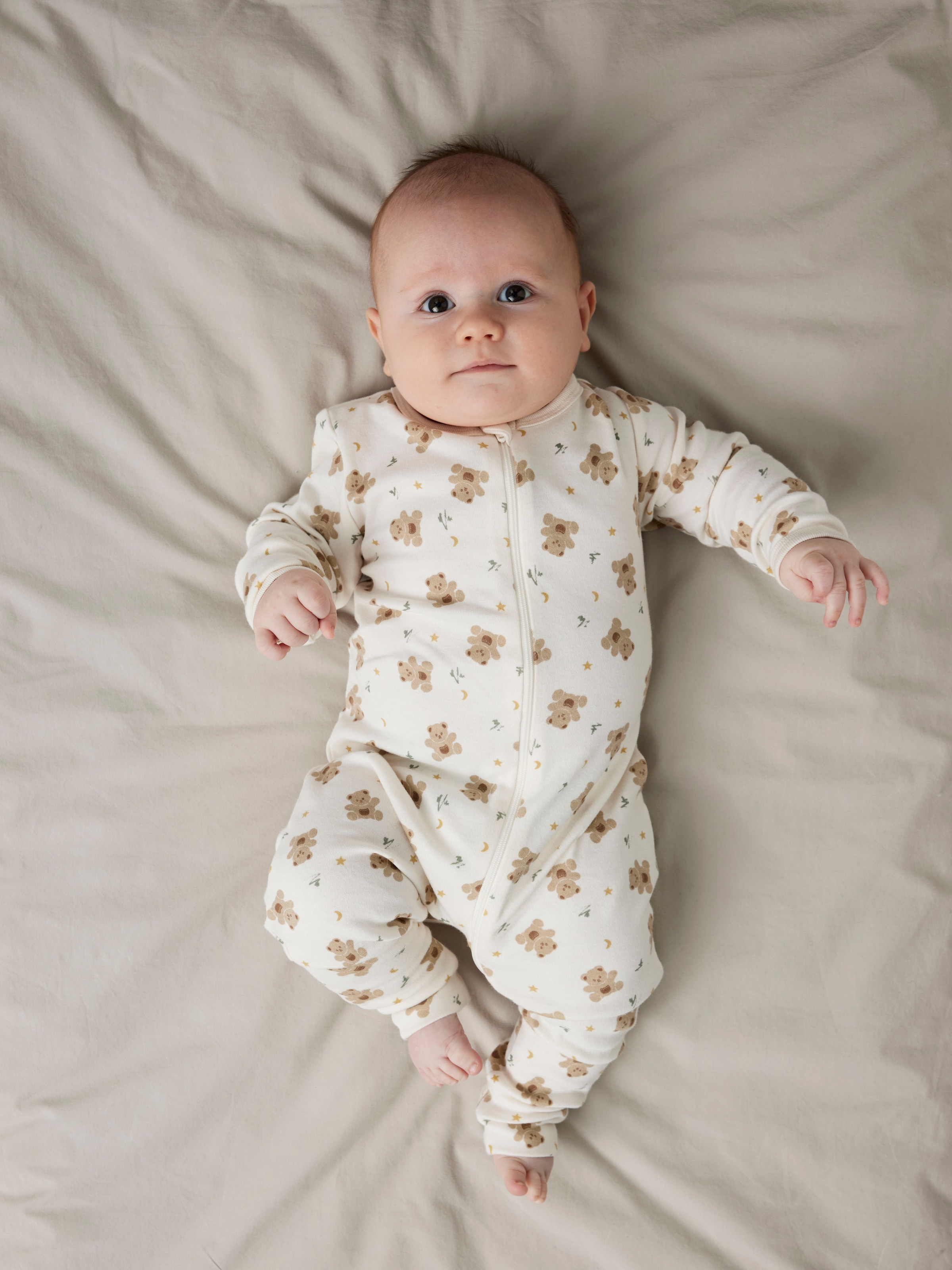 Name It Schlafoverall »NBNNIGHTSUIT 2P ZIP FF JET BEAR NOOS«, 2 Stk.