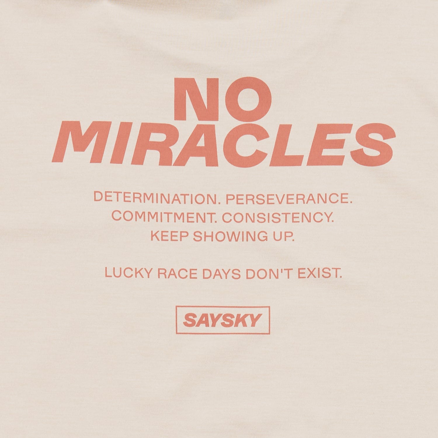 Statement Pace T-Shirt Unisex Beige Melange