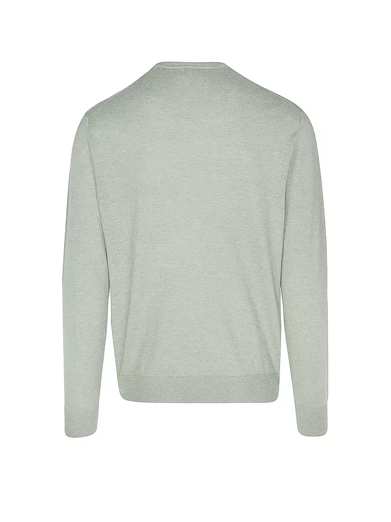 TIGER OF SWEDEN Pullover MICHAS hellgrau