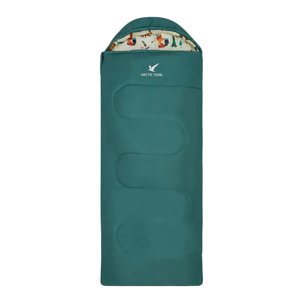 Arctic Tern Kids' Sleeping Bag Green