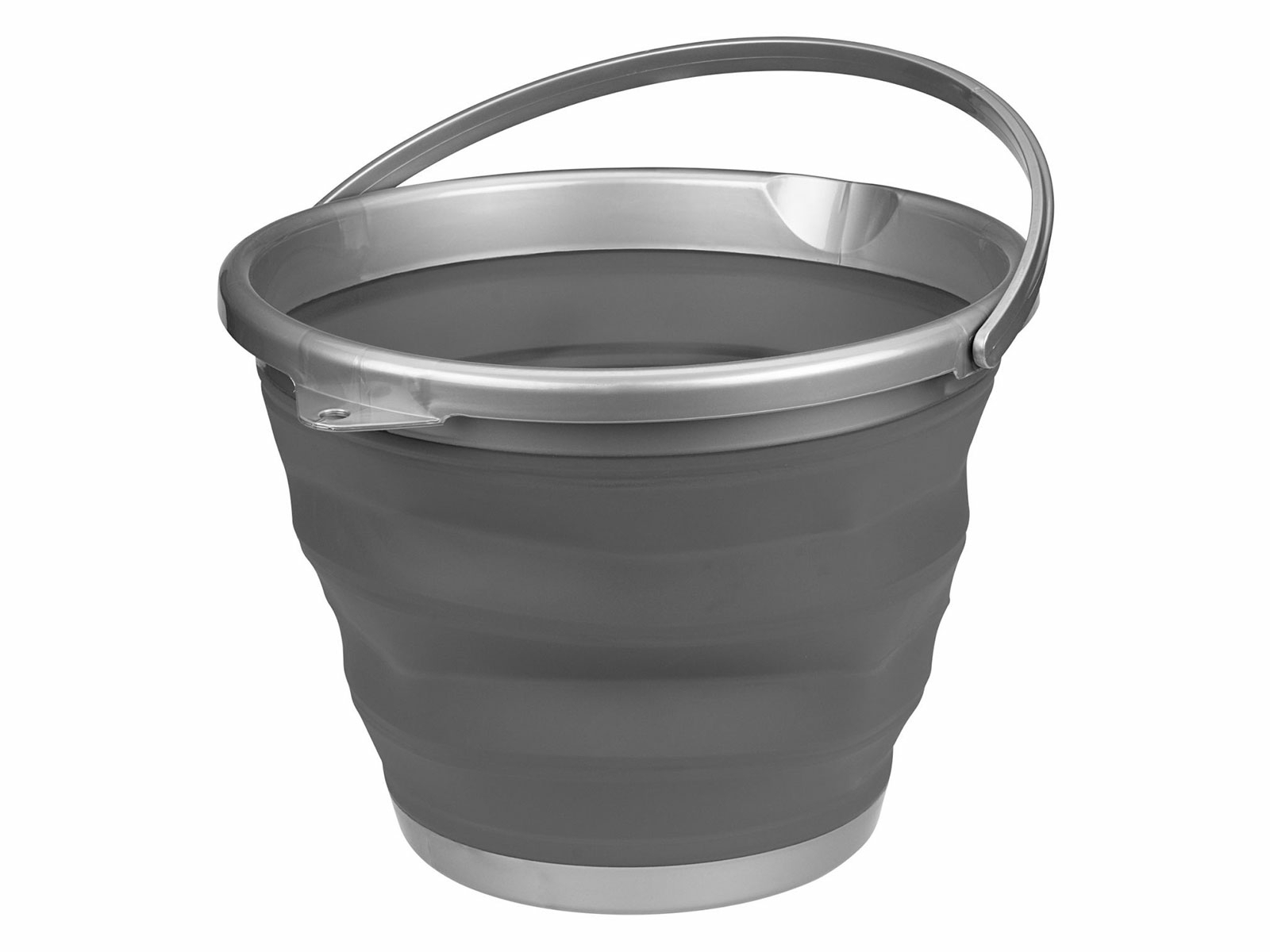 Abbey opvouwbare emmer - Grey