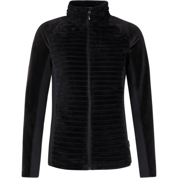 Veste polaire PROTEST PRTDELAY OUTDOOR FULL ZIP TOP W TRUE BLACK