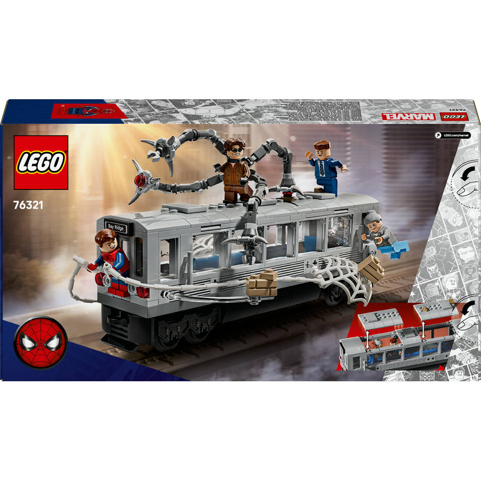 LEGO Marvel Spider-Man vs. Doc Ock metroscène 76321