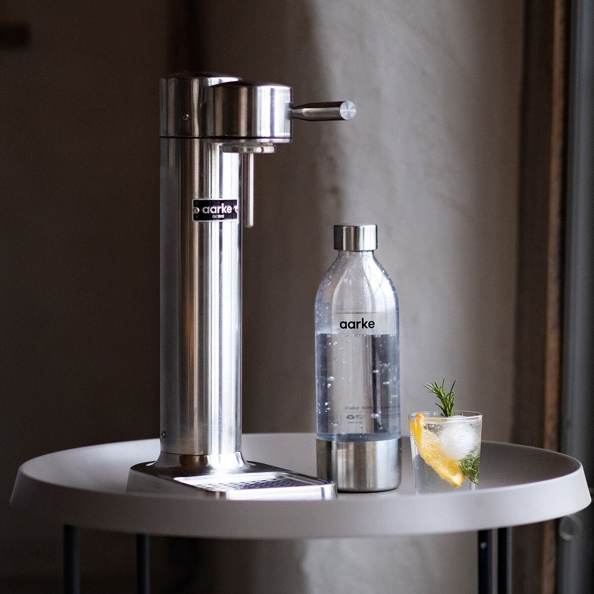 Carbonator 3 kullsyremaskin + Drink Mixer 4-pack, stål