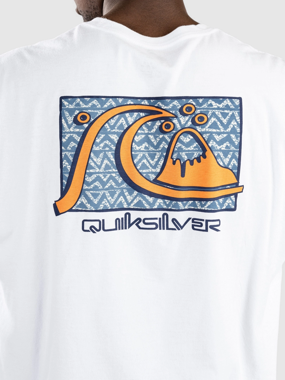 Quiksilver Take Us Back Bubble T-Shirt white