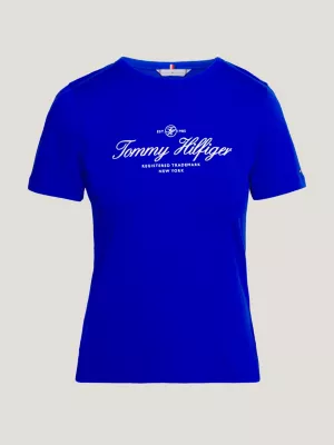 Camiseta Slim Fit com Logo Exclusivo