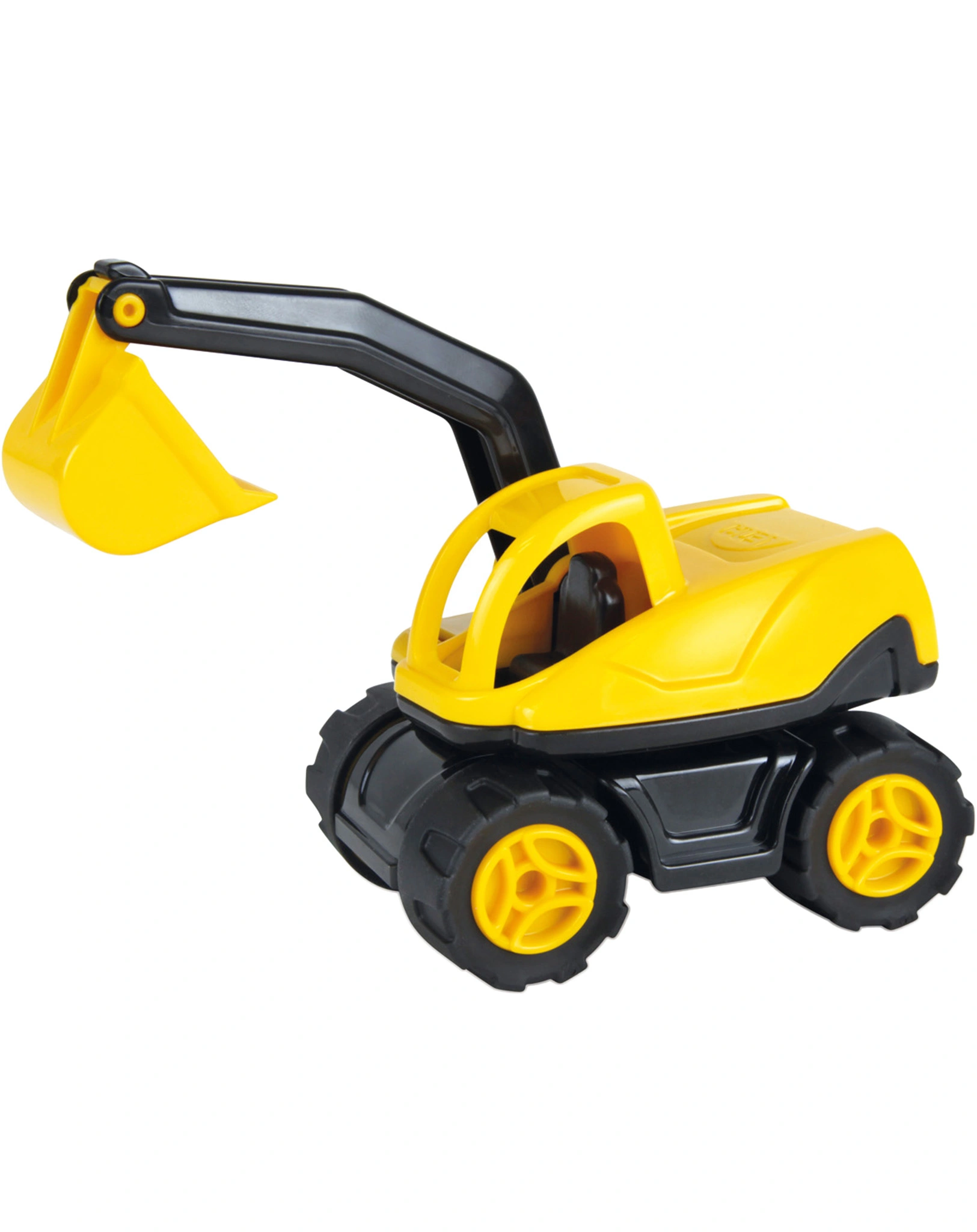 Spielzeugauto WORKIES - BAGGER in gelb/schwarz