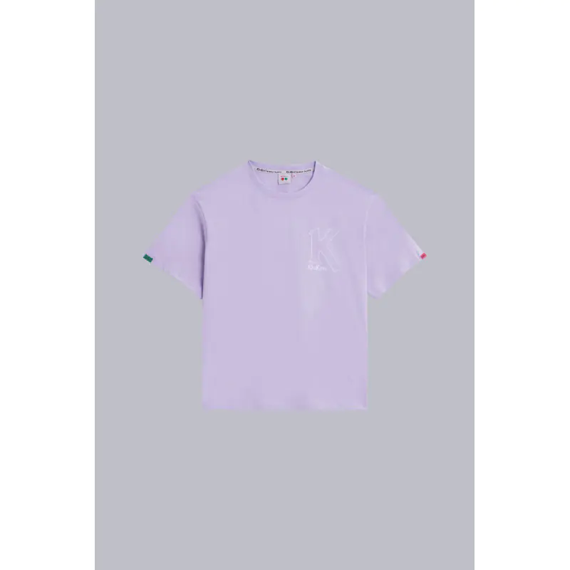 ORGANIC BIG K T-SHIRT LILA TS MANCHE COURTE Coton biologique No Gender