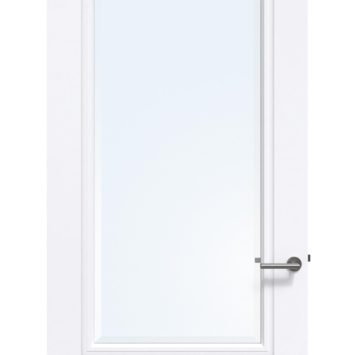 Arne & Bodil binnendeur ABT304 blank facetglas - extra wit afgelakt