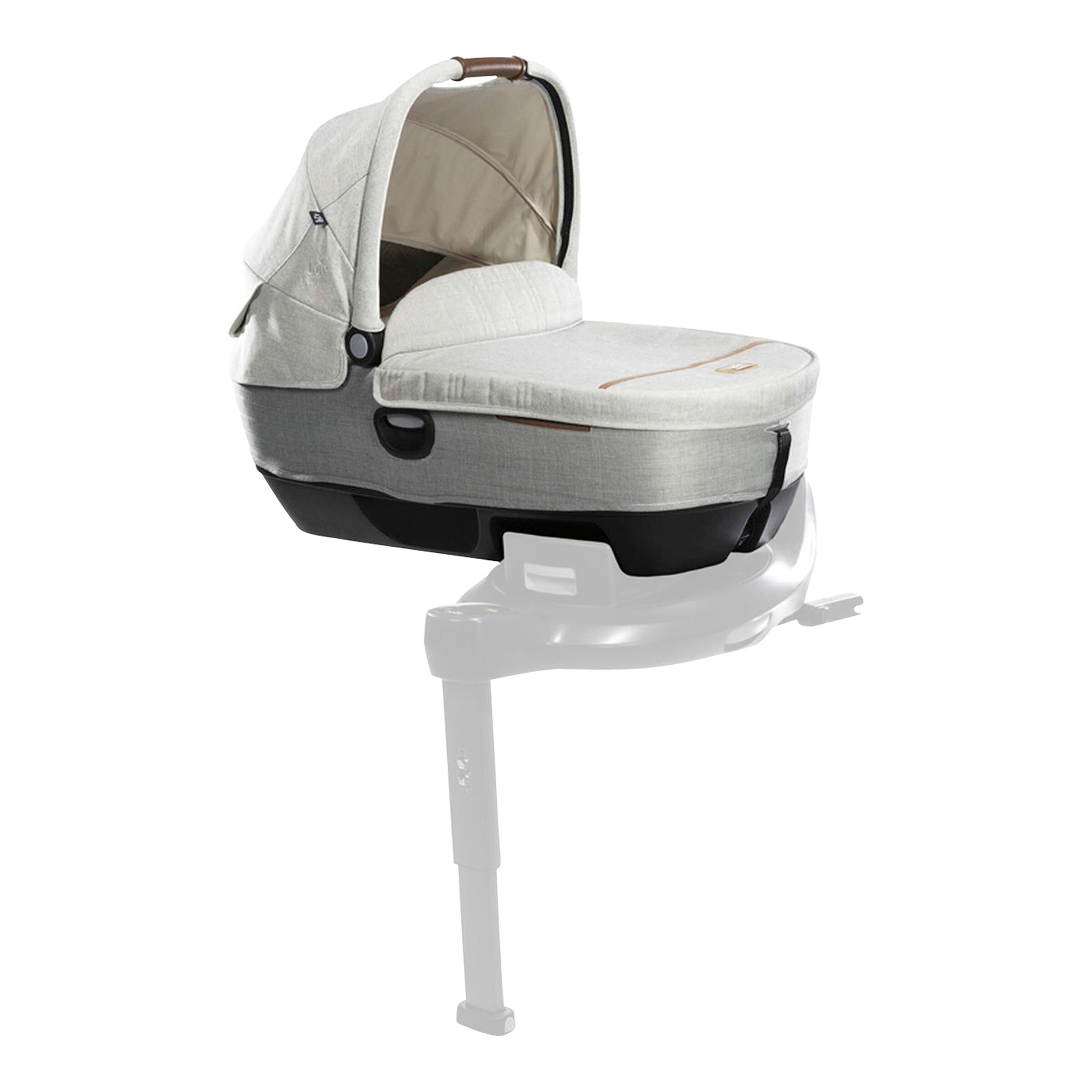 Joie - signature Babyschale und Tragewanne Calmi R129 für Aeria, Finiti oyster