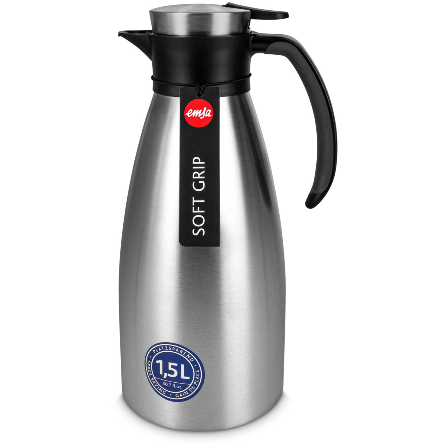 Emsa Soft Grip Isolierkanne Edelsthal 1.5l