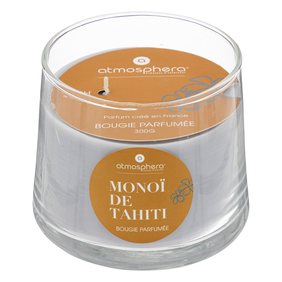 BOUGIE PARFUMEE VERRE IZOR MONOI 300G