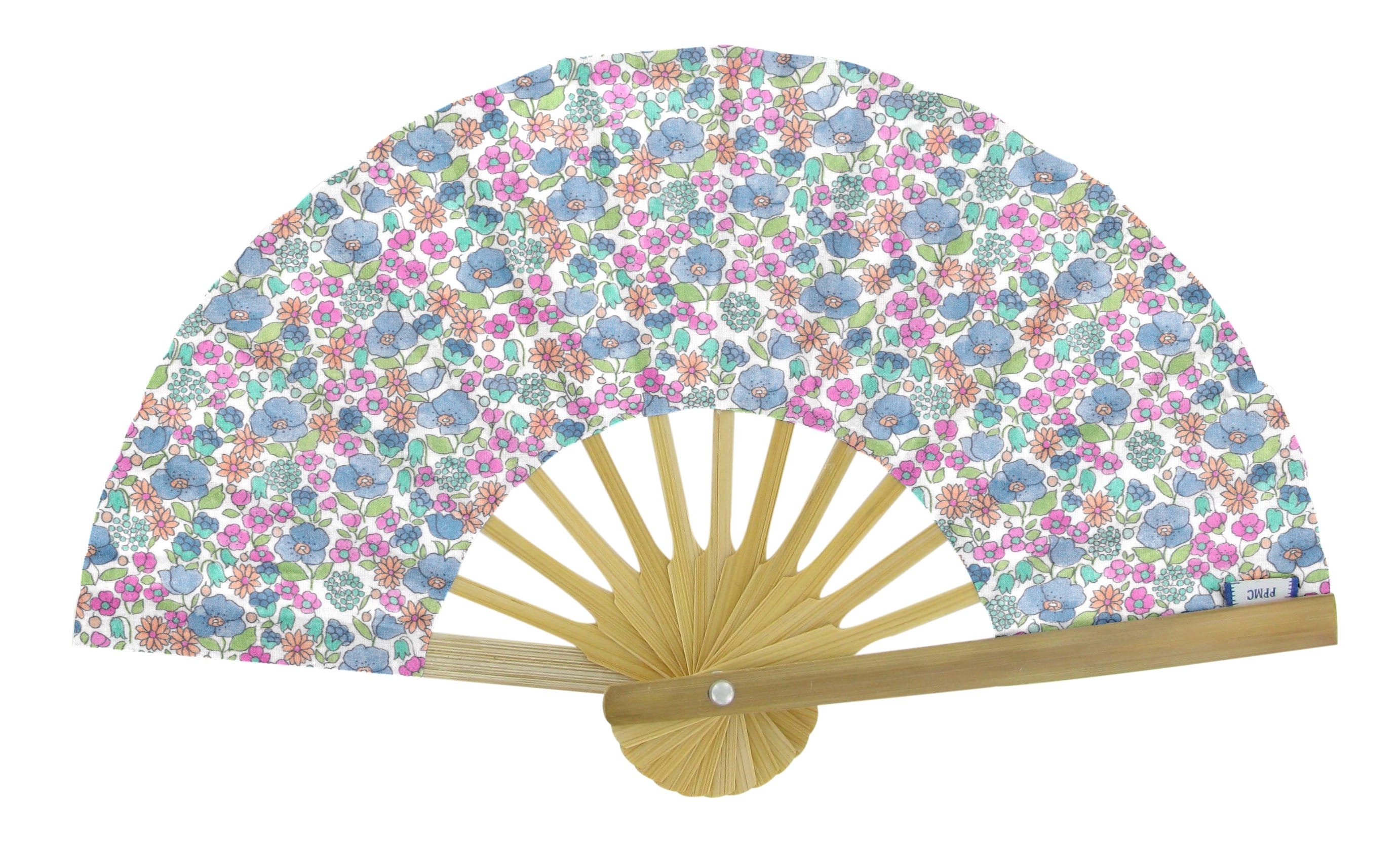 Eventail Pastel Fleuri