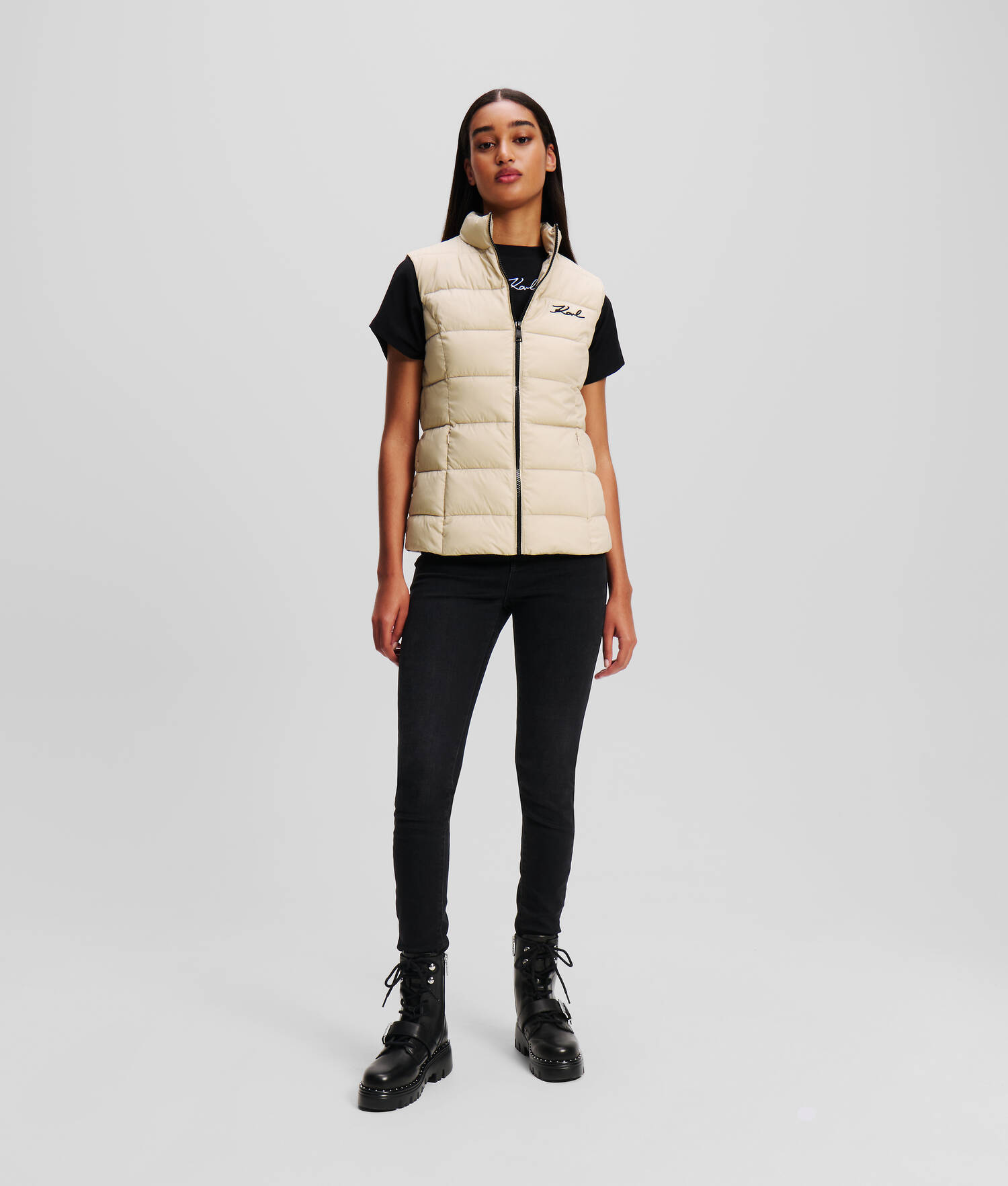 GILET MATELASSÉ KARL SIGNATURE