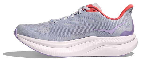 Chaussures Running Hoka Mach 6 Bleu/Rose Femme