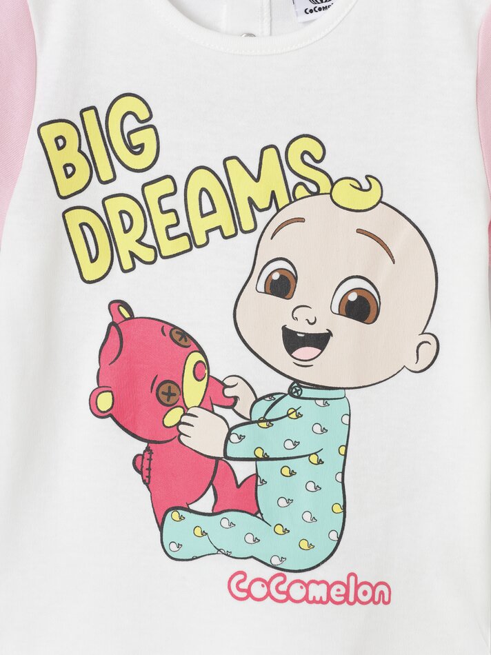 Conjunto de pijama CoComelon© &™ñ Moonbug - Off White