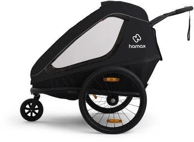 Hamax Traveller Sykkelvogn, Black/Black