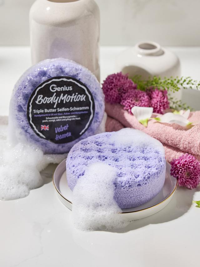 BeautyTrends BodyMotion Seifen-Schwamm 3–in–1, 2er-Set