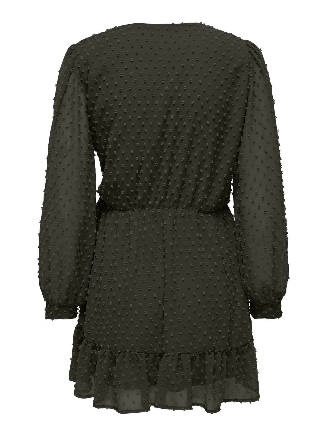 ONLTIVA Kurzes Kleid Rosin
