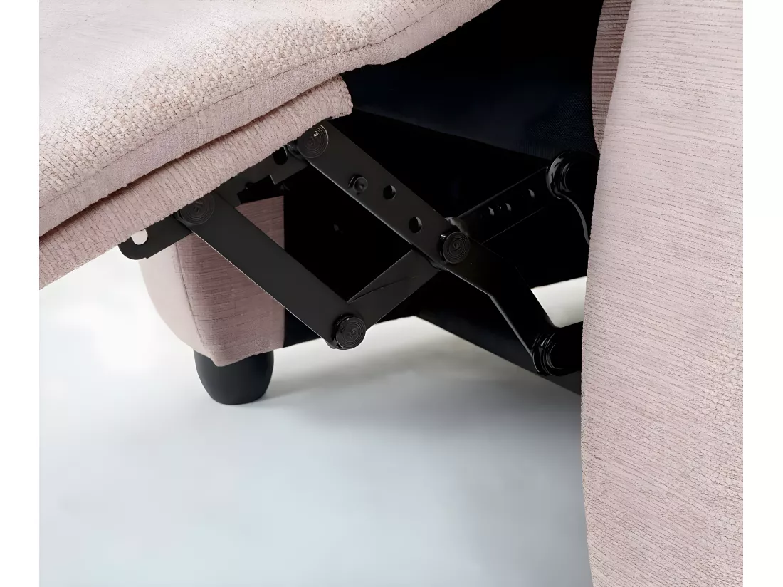 Fauteuil TV Glasgow, crème-gris