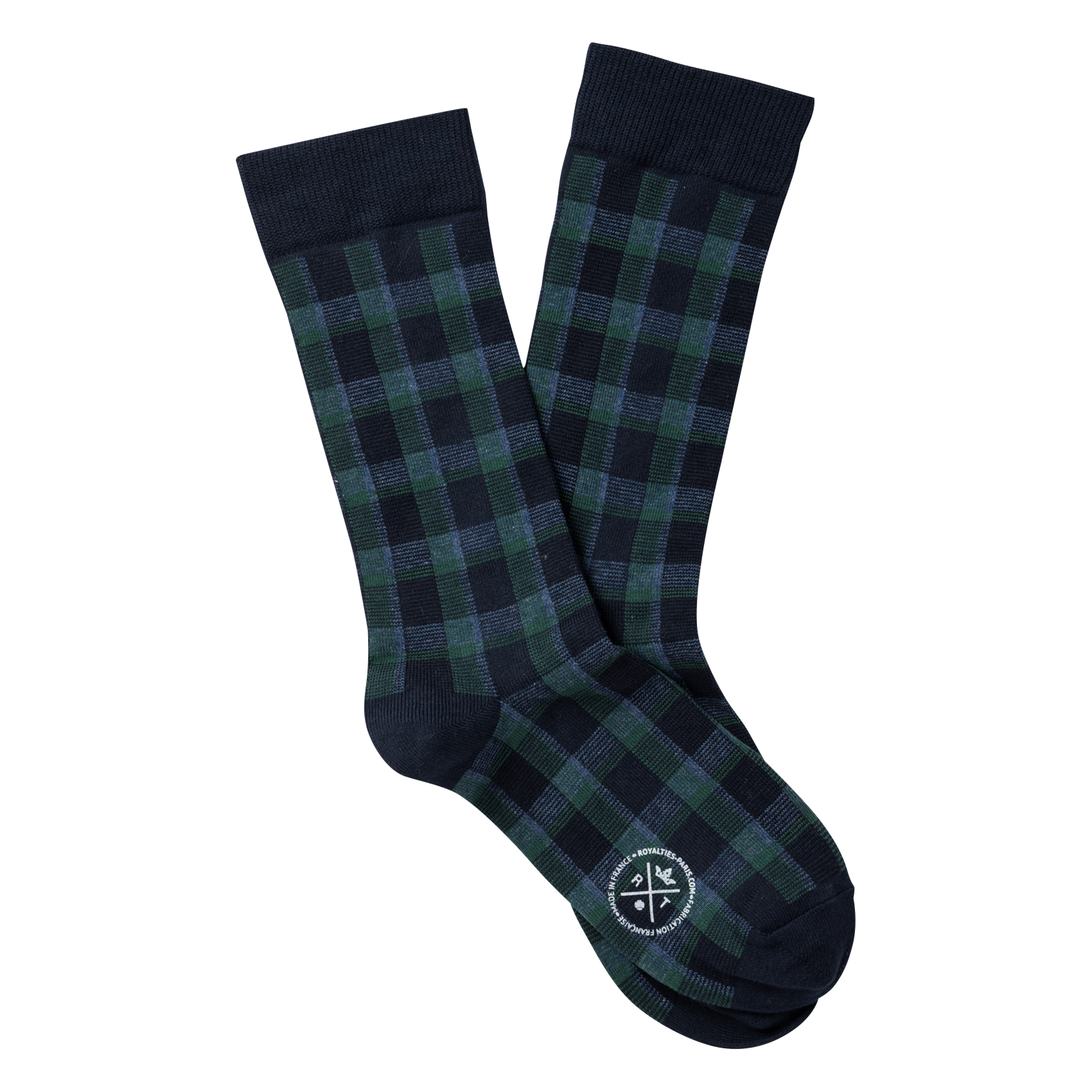 HUGO - Chaussettes en coton mélangé | Vert