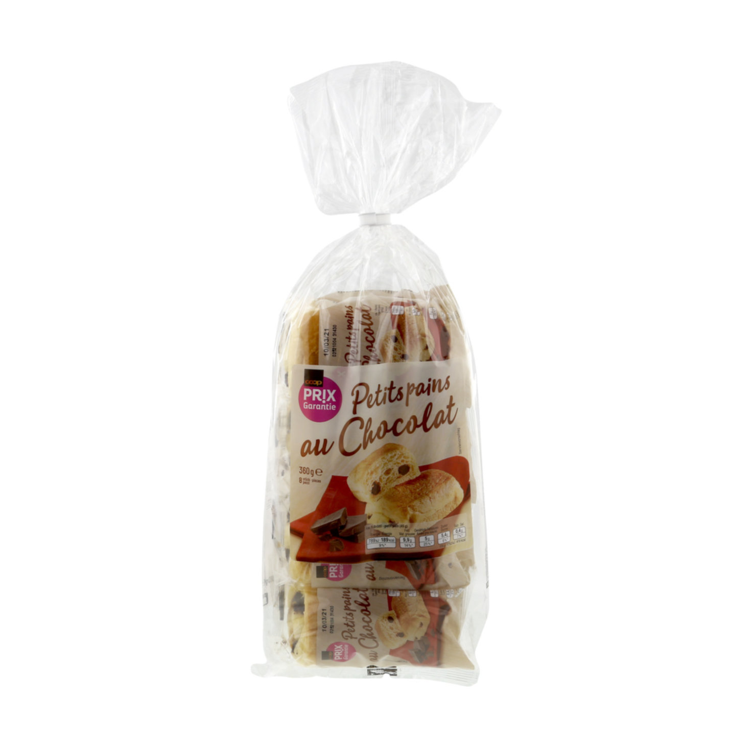 Prix Garantie Pains au chocolat 8 Stück