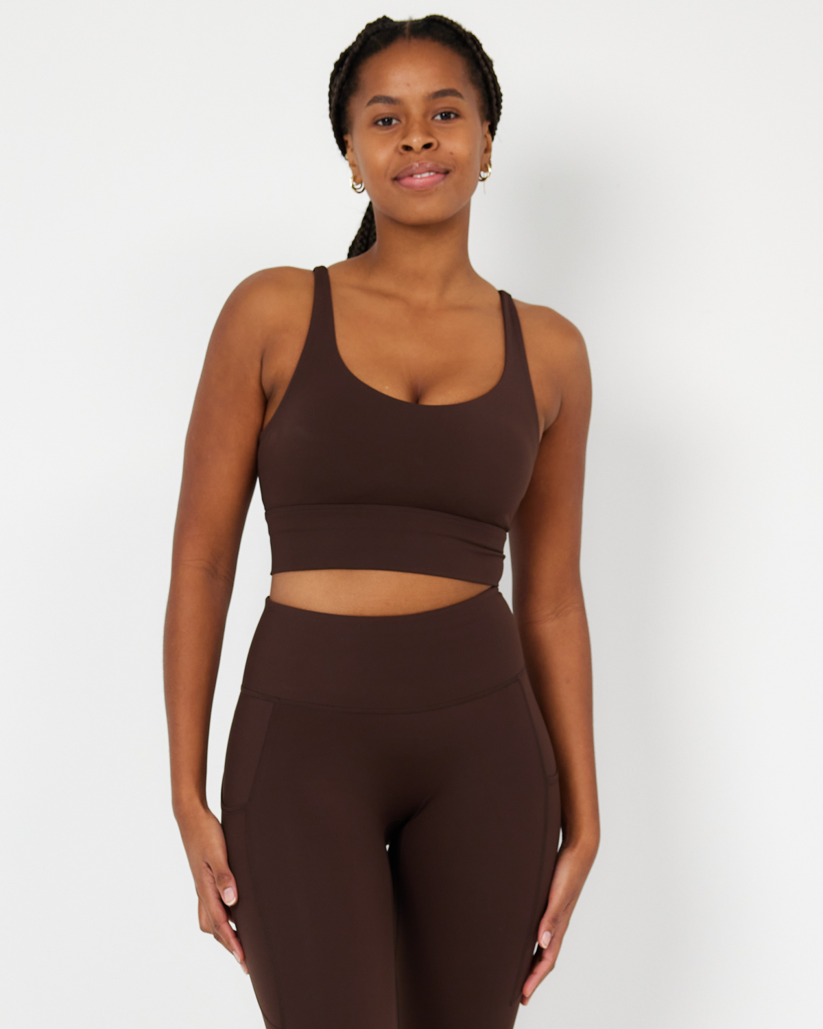 Eyda Cindy Sports Bra Brown