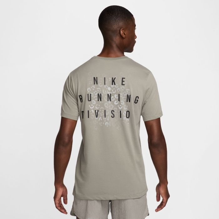 Nike Herre T-shirts Dri-FIT Run Division FA24 Tee Grå