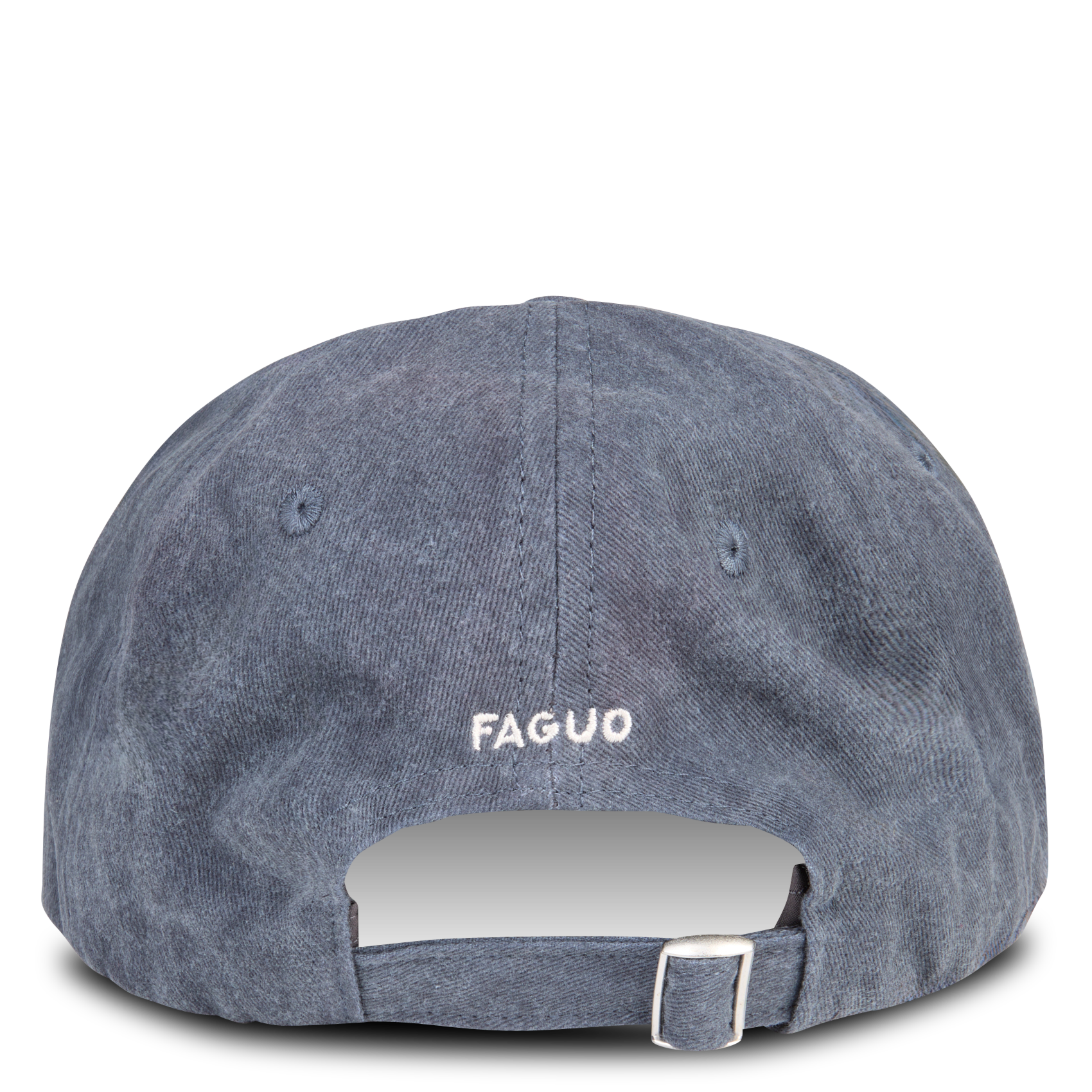 Casquette brodée en coton | Bleu
