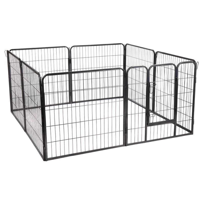 Enclos en métal pour chiot
