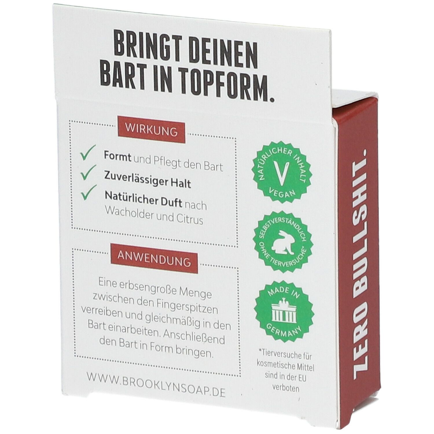 BROOKLYN SOAP Bartwachs
