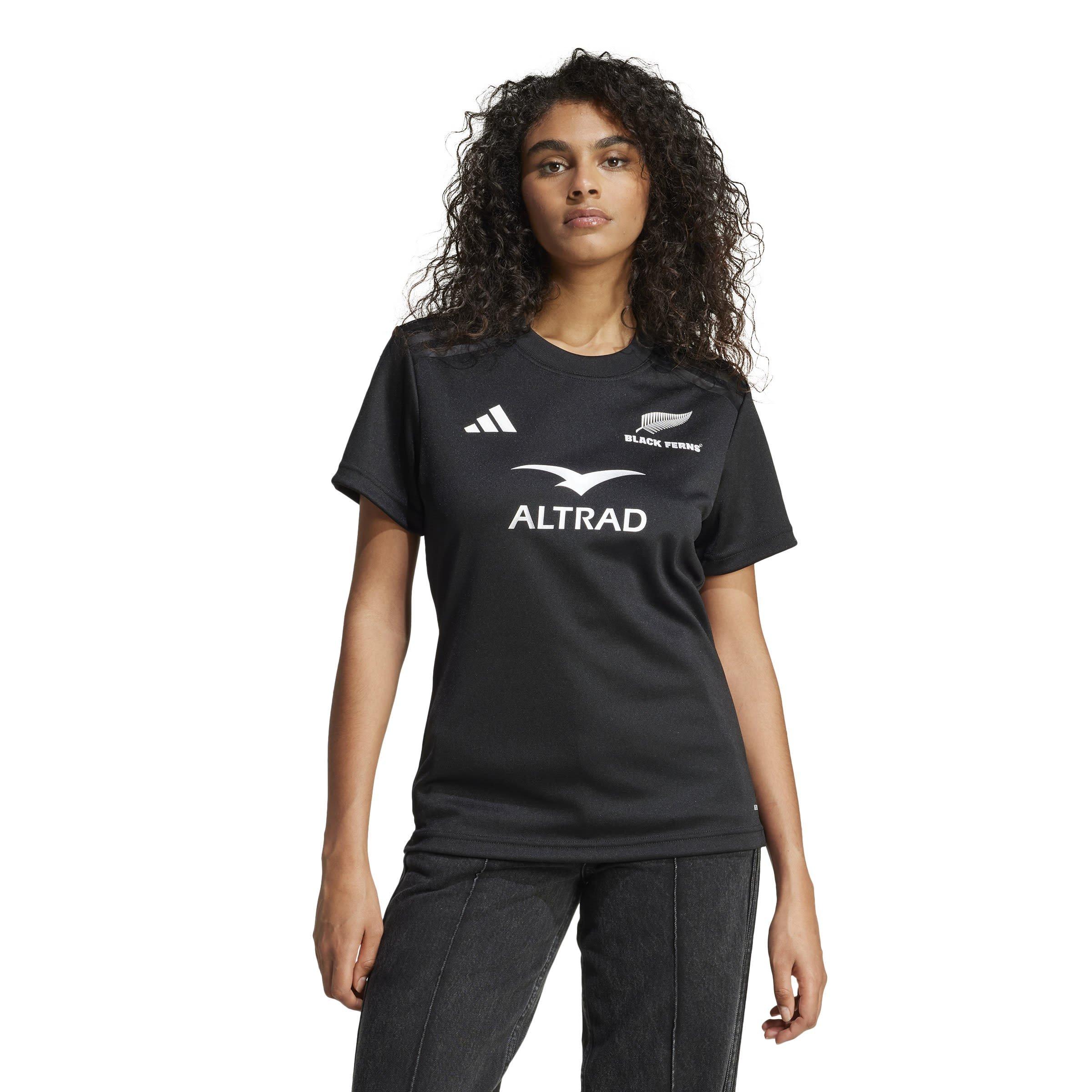 adidas Black Ferns Home Supporters Shirt 2024 Womens