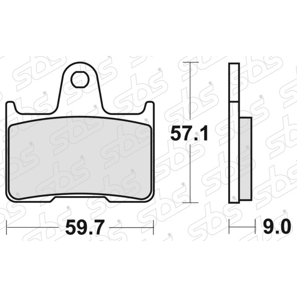SBS - Plaquettes de frein 765 LS
