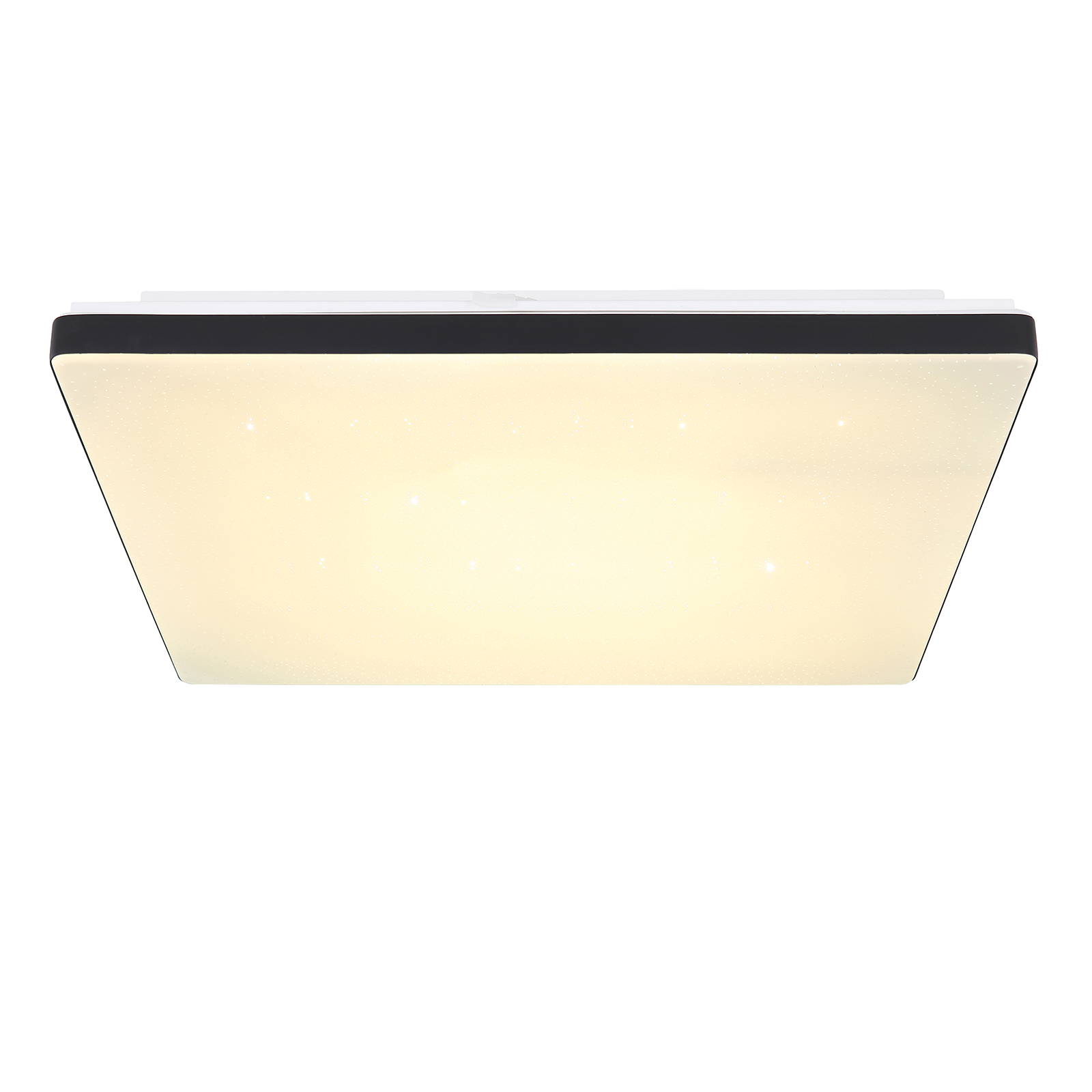 LED-Deckenleuchte - weiß-schwarz - dimmbar - SmartHome