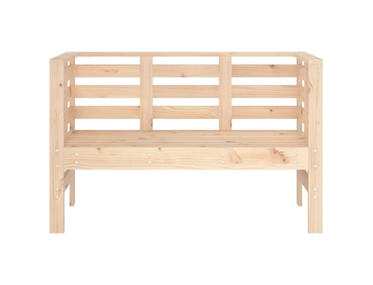 VIDAXL - Banc de jardin 111,5x53x71 cm bois massif de pin