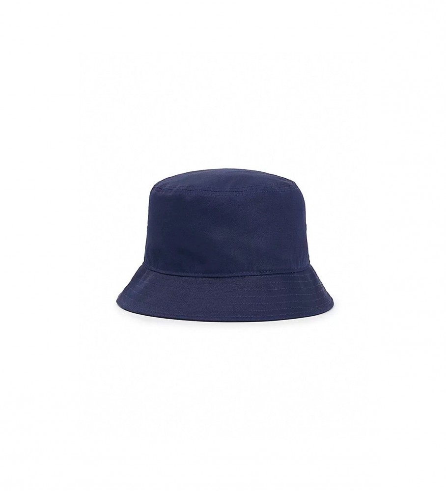 Chapéu Bucket Tommy Hilfiger com Logotipo Azul Marinho