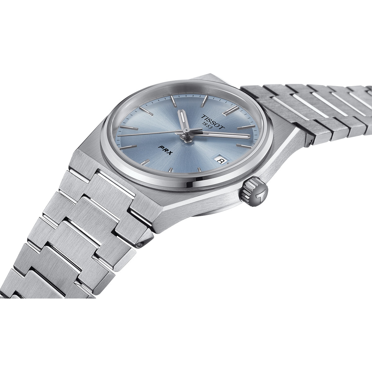 Montre TISSOT mixte bracelet acier gris