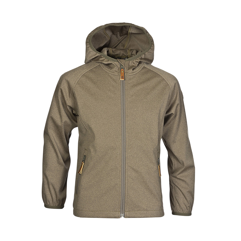 Kinder Aino Softshelljacke ivy green