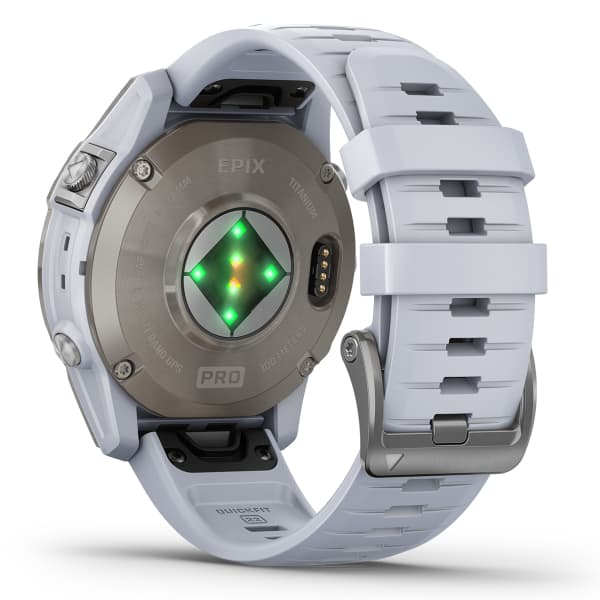 Montre cardio GPS GARMIN EPIX PRO (G2) 47MM SAPPHIRE SAPPHIRE/TITANE WHITE