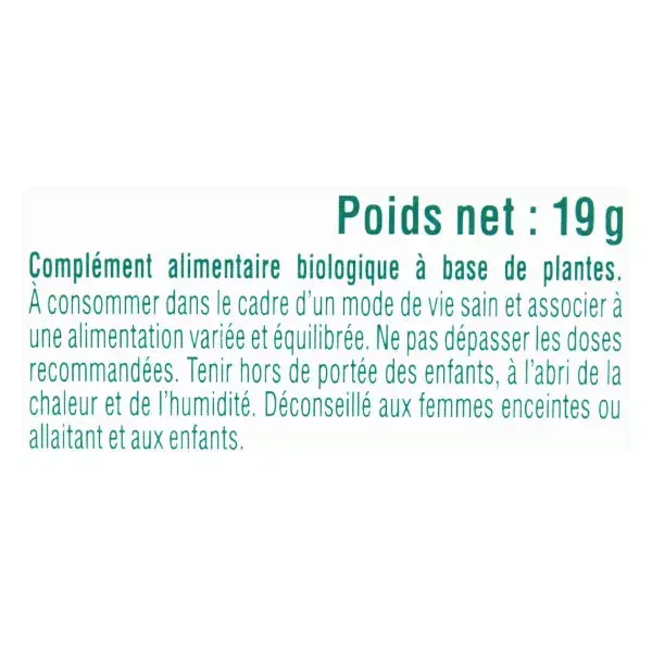 Biosens Organic Urinary Comfort 40 Cápsulas Vegetais