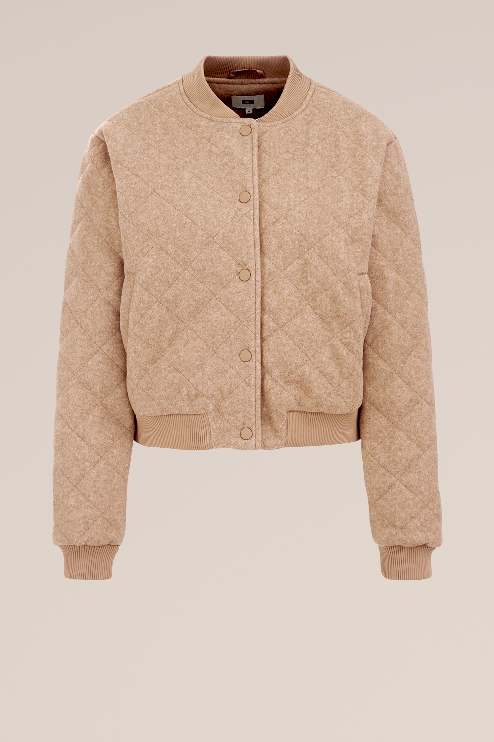 regular fit bomberjack WE Fashion Beige