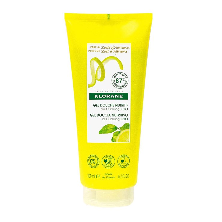 Crème douche nutritive zeste d'agrumes 200ml