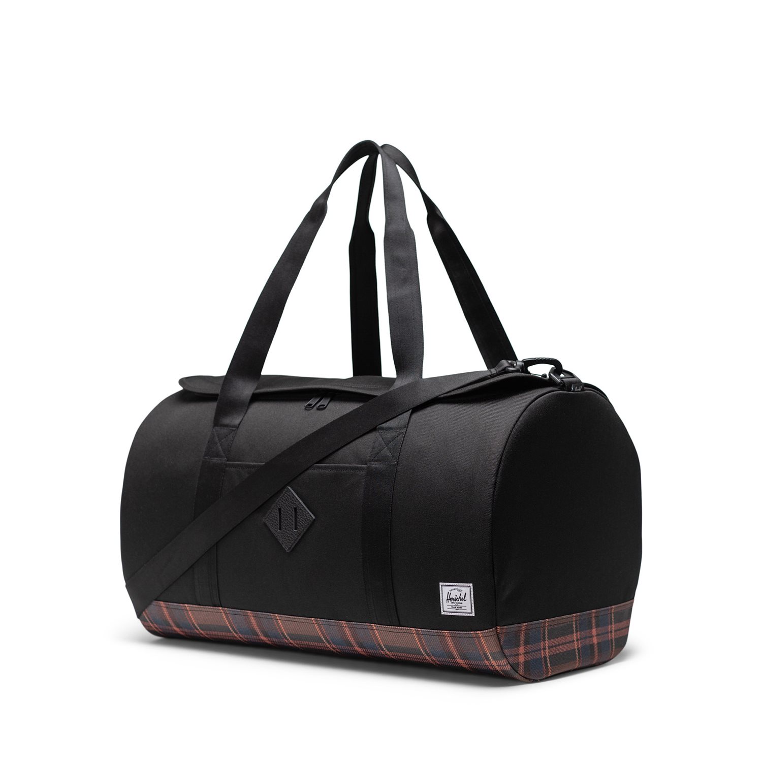 Herschel Supply Co. Heritage Duffle black winter plaid